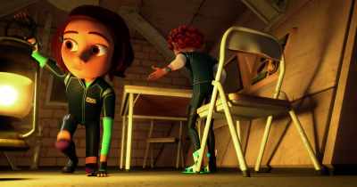 [grunts] We work hard, we listen in class,
we're kicking SWAMP butt. - Spy Kids: Mission Critical