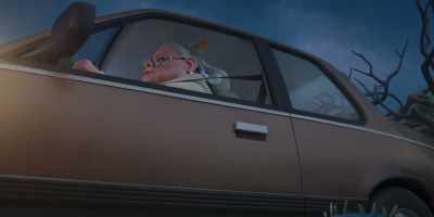 [grunts] What's goin' on?
You're leaving me here? - Leo