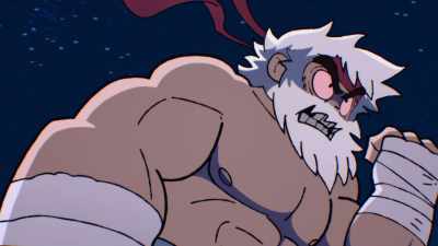 - [grunts]
- [whirring] - Scott Pilgrim Takes Off