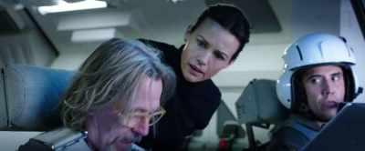 (GRUNTS) Yeah, don't worry.
She can handle it. - The Space Between