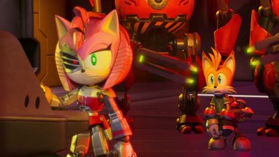[grunts, yells] - Sonic Prime
