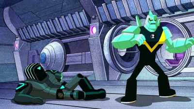 [ Grunts ] You better skedaddle
before I have more time - Ben 10 vs  the Universe: The Movie