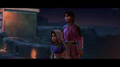 [grunts] You throw it one more time,
and I'll teach you a lesson. - Star Wars: Visions