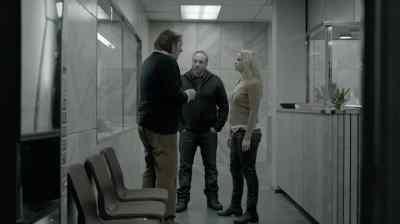 - Gry is searching his home.
- I'll go, she might miss something. - The Bridge