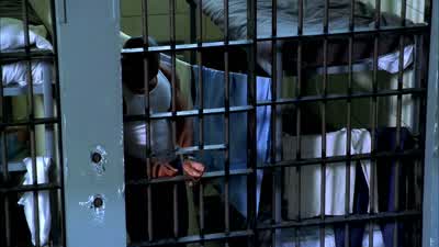 Guard 1: Eyes straight ahead. - Prison Break