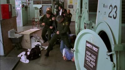 GUARD 1: On the ground!
GUARD 2: Now! - Monk