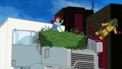 [guard 1 screams] - Harley Quinn