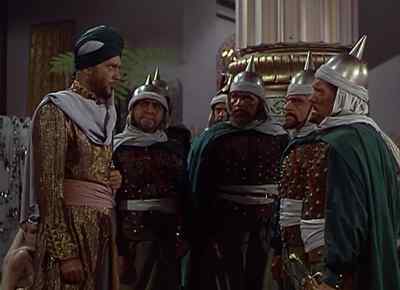 Guard every door, and
send more men to me here. - The Desert Hawk