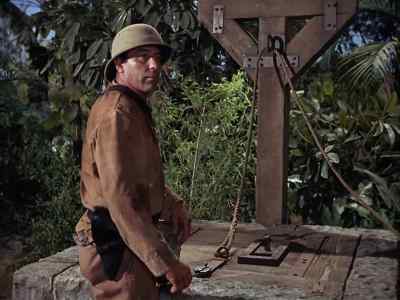 - [ Guard ] Here's some water.
- [ Lescaux ] No. No, no. - The Time Tunnel