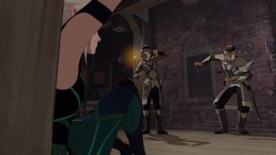 [guard yelps] - The Dragon Prince