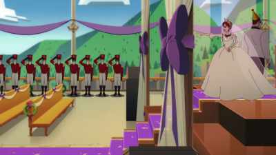 Guards, break up whatever that is.
This bride needs to zilla, now. - Q-Force
