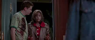 Guess I remembered the safety that time you bastard - Scream