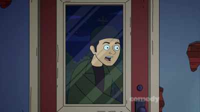 Guess I should've been more specific.
[rattling knob] - Corner Gas Animated