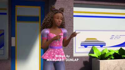 Guess who just killed
the written exam - Barbie: A Touch of Magic
