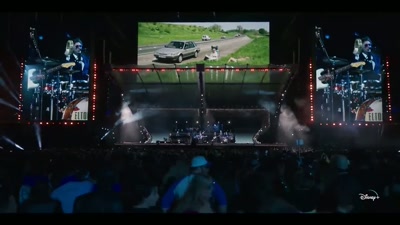 ♪ Guess that's why they call it ♪ - Elton John Live: Farewell from Dodger Stadium