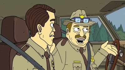 Guess the quiet game is over.
[ Chuckles ] - Momma Named Me Sheriff