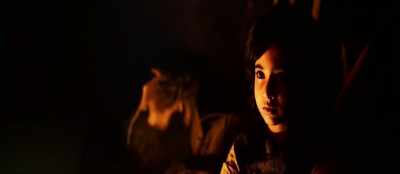 Guess who was hiding outside
and eavesdropping on them? - Bhediya