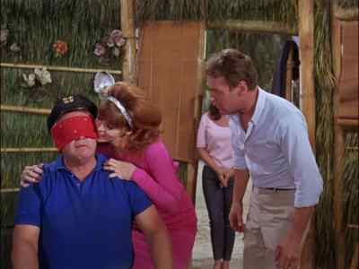 - Guess who?
- Oh, Ginger, stop that. - Gilligan's Island