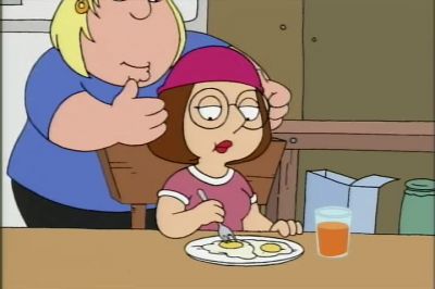 - Guess who?
- Stop it, Chris. - Family Guy