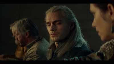 [guests cheering and applauding] - The Witcher