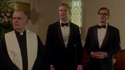 -[ Guests murmuring ]
-Good Lord. - Ms Fisher's Modern Murder Mysteries