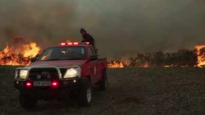 Guided by the experience of the
fire crew, - The Green Planet