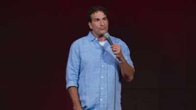-"Guillotine."
-(laughter) - Gary Gulman: Born on 3rd Base
