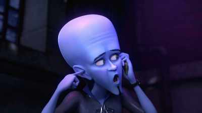 - (guitar riff ringtone)
- (surprised grunting) - Megamind vs. the Doom Syndicate