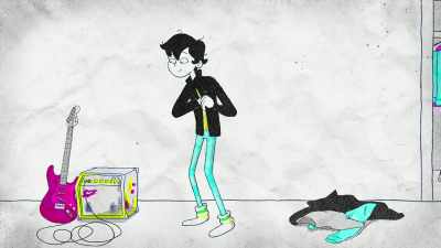 [guitar strumming] - Tig Notaro: Drawn