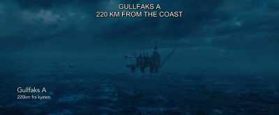 GULLFAKS A
220KM FROM THE COAST - The Burning Sea