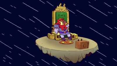 [gulping, burping] - ThunderCats Roar