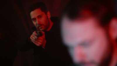 [gun clatters] - The Blacklist: Redemption