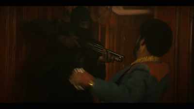 - (GUN COCKS)
- (SCREAMING) - Fight Night: The Million Dollar Heist