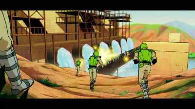 - [gun fires]
- [gasps] - X-Men '97