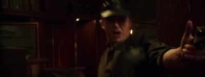 (gun firing) (Kid grunting) - Death Rider in the House of Vampires