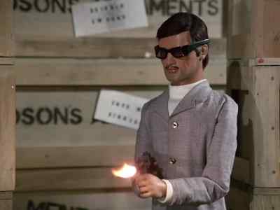 (gun firing) - Joe 90
