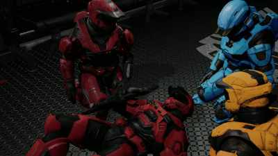 [gun rustling] - Red vs. Blue: Restoration