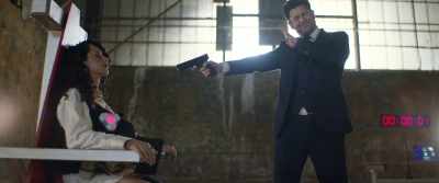 [gun whirring] - The Spy Who Never Dies