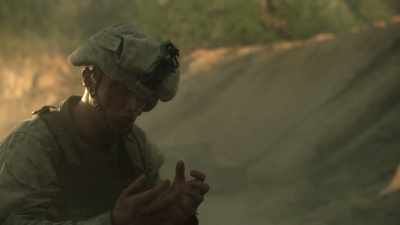 -[gunfire becomes faint]
-[low droning] - Haunted