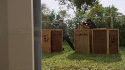 [ GUNFIRE CONTINUES ] - Burn Notice