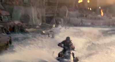 - [Gunfire]
- [Gregor] Helen, come quickly! - Waterworld