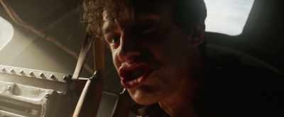 - [GUNFIRE RIPS]
- [SPLUTTERS] - Shadow in the Cloud