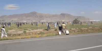 [gunfire] - Escape from Kabul