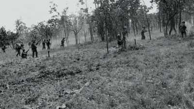 
(gunfire)
 - The Vietnam War