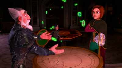Gunmar's war is a threat
and the amulet will end it. - Wizards: Tales of Arcadia