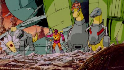 Guns aren't exactly friendly - The Transformers: The Movie