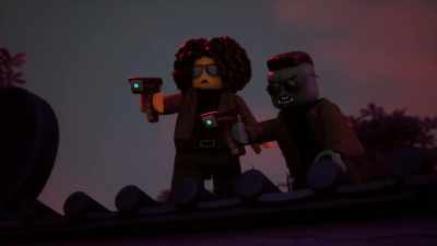 [guns blasting] - LEGO Ninjago: Dragons Rising