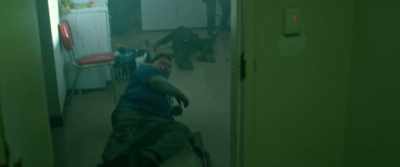 (GUNS FIRING)
(GLASS SHATTERS) - The First Purge