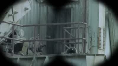 Guns, knives on the ground right now. - The Walking Dead