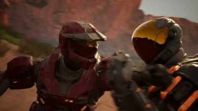 [gunshot booms] - Red vs. Blue: Restoration